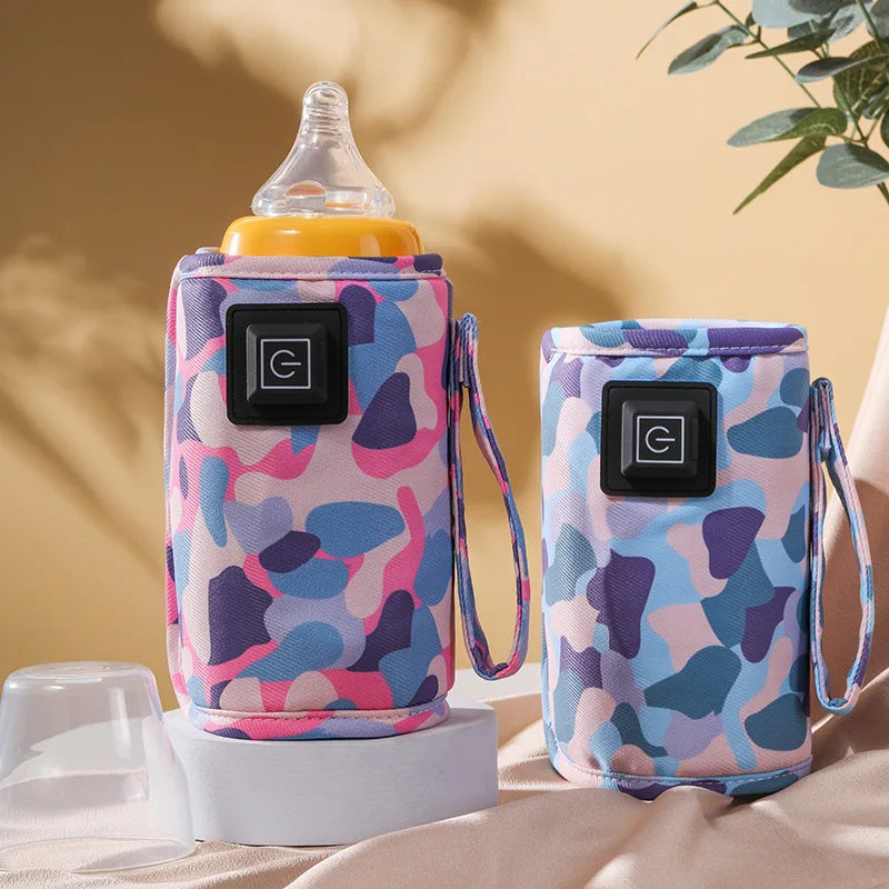 Vibe Geeks 3 Temperature Insulated Milk Baby Bottle Warmer- Usb Plugged-in - White 7