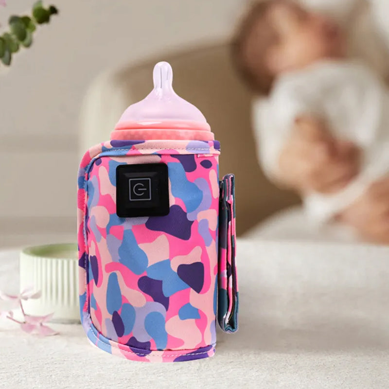 Vibe Geeks 3 Temperature Insulated Milk Baby Bottle Warmer- Usb Plugged-in - White 11