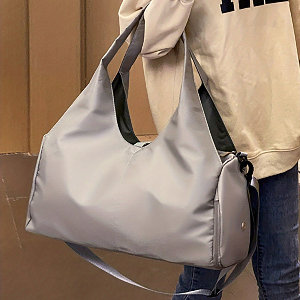 Vibe Geeks Large Capacity Dry and Wet Separation Wear-resistant Sports Fitness Storage Bag - Blue 8