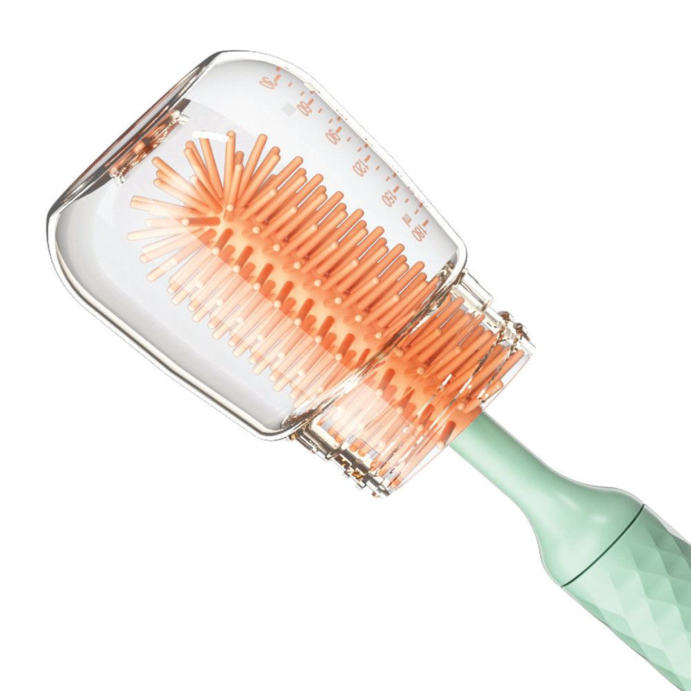 Vibe Geeks 3-in-1 Electric Silicone Cordless Bottle Brush Cleaner Usb Rechargeable - Pink 9
