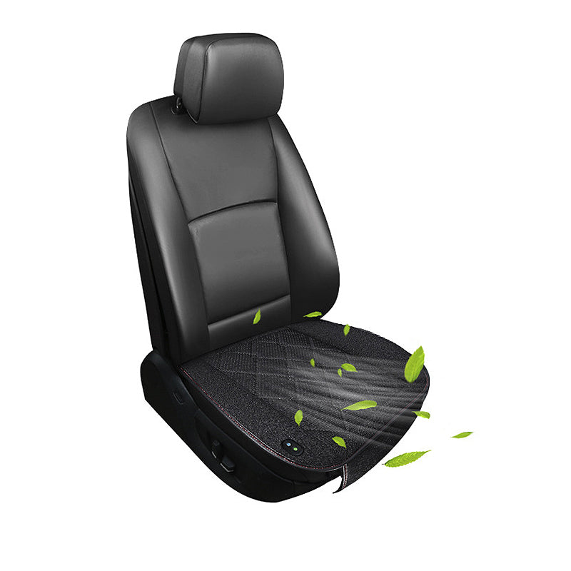 Vibe Geeks Car Seat Cover Cooling Pad Electric Air Ventilator Seat Cushion - Beige 3