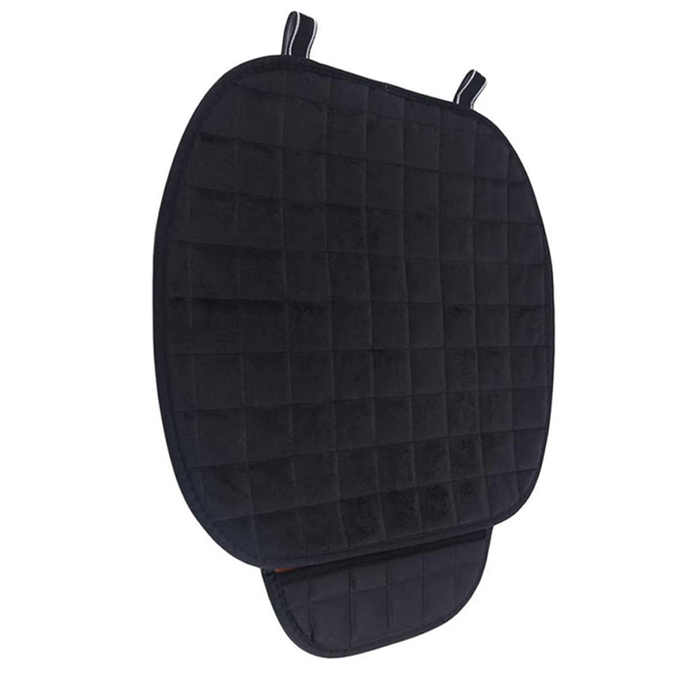 Vibe Geeks Auto Front Seat Winter-proof Cover for Comfort and Protection - Black 10