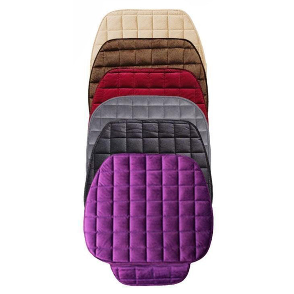 Vibe Geeks Auto Front Seat Winter-proof Cover for Comfort and Protection - Red 8