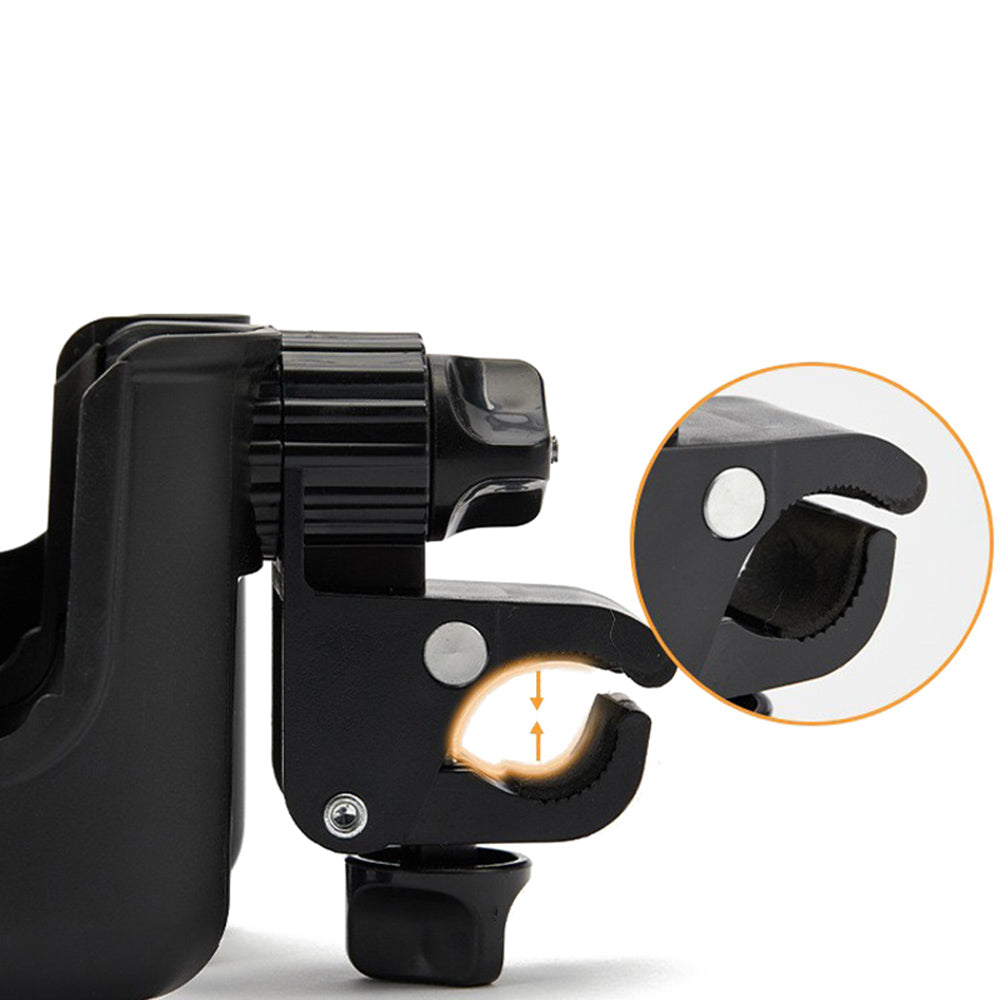Vibe Geeks Convenient 2-in-1 Stroller Cup and Phone Holder for On-the-go Parenting - Pink 9