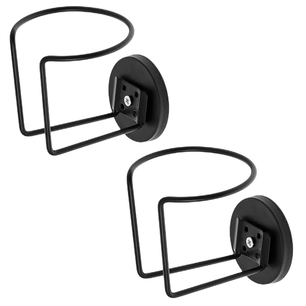 Vibe Geeks Stainless Steel Magnetic Cup Holder Caddy Drink Holder for Tractor Lawn Mower Truck - 2 Pack 3