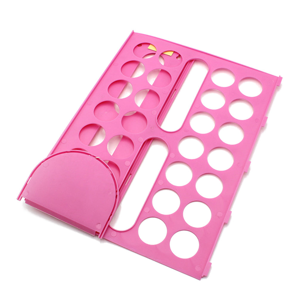Vibe Geeks Handy Laundry Grocery Bag Storage Holder - Pink 14