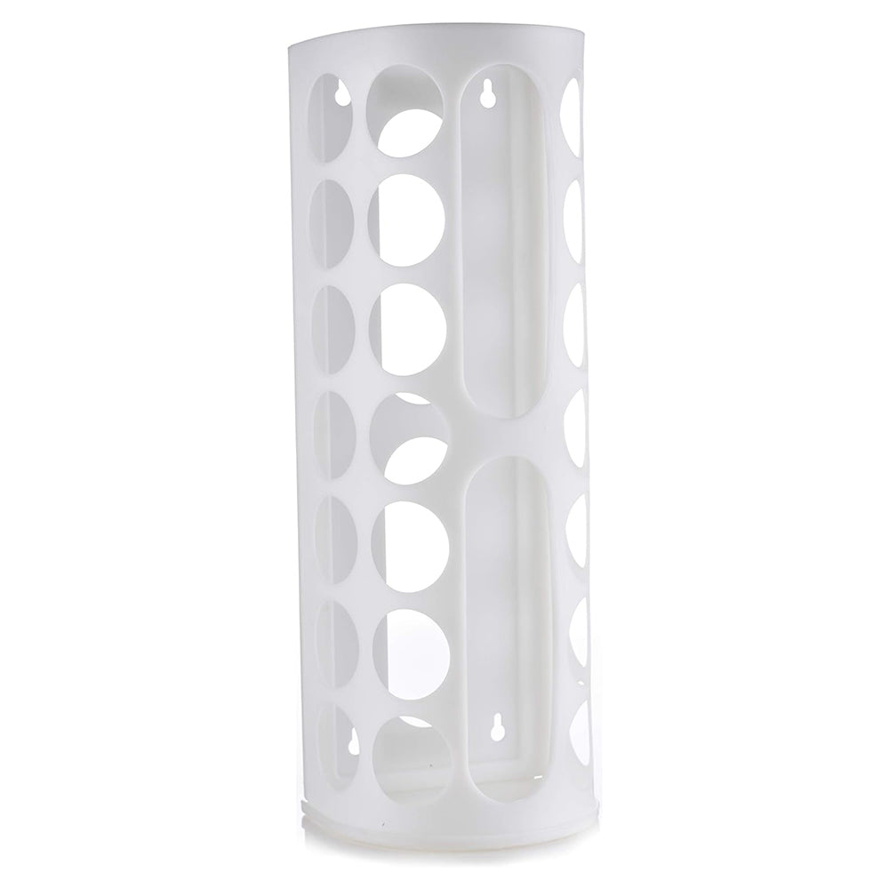 Vibe Geeks Handy Laundry Grocery Bag Storage Holder - White 6