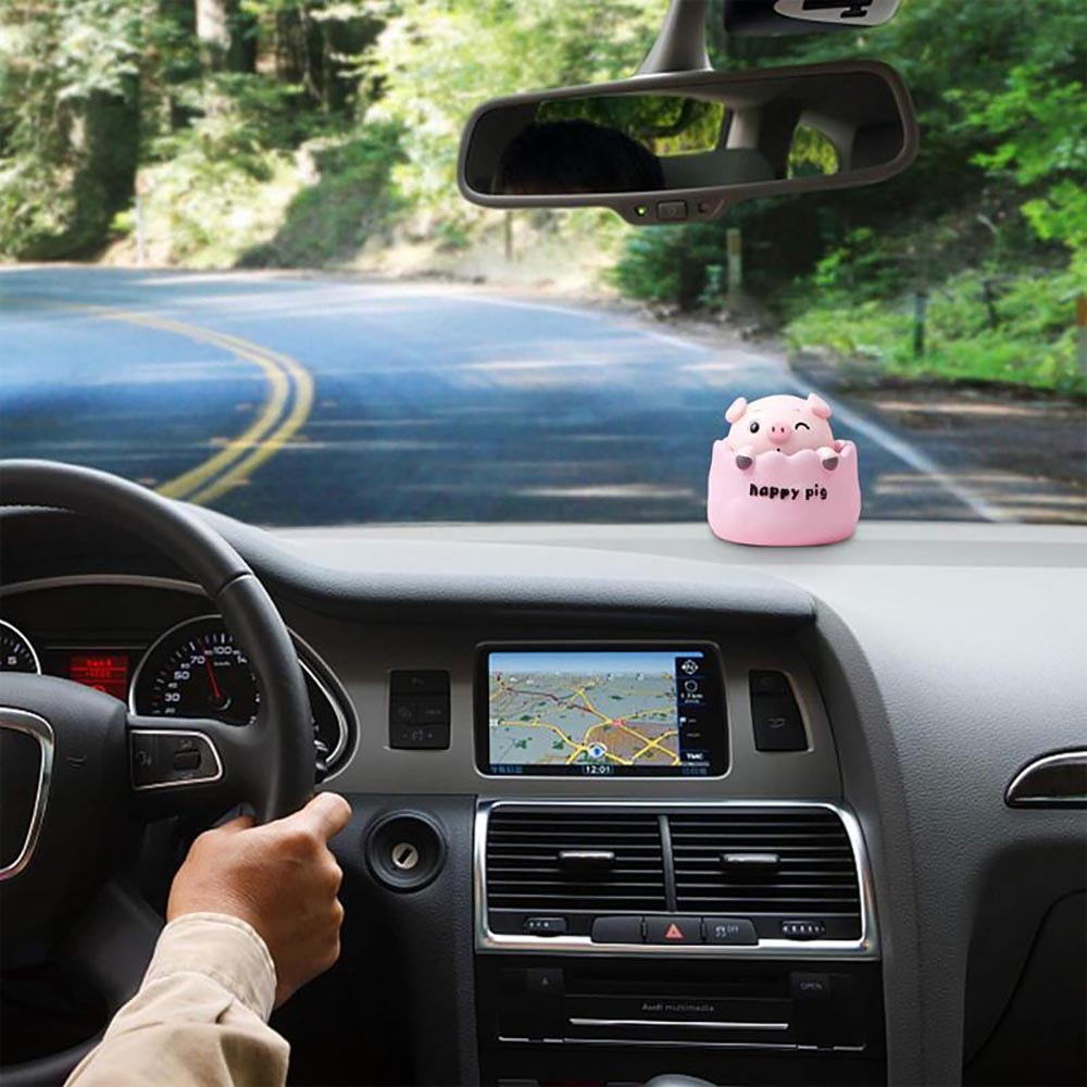 Vibe Geeks Pop Bobblehead Car Dashboard Decoration - Pink 7