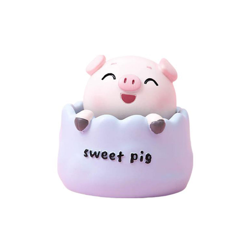 Vibe Geeks Pop Bobblehead Car Dashboard Decoration - Pink 11