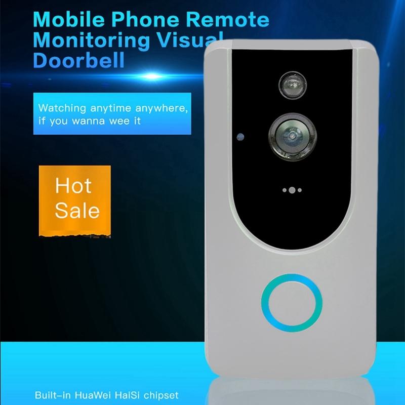 Smart Wifi Video Doorbell With Night Vision - Remote Monitoring 11