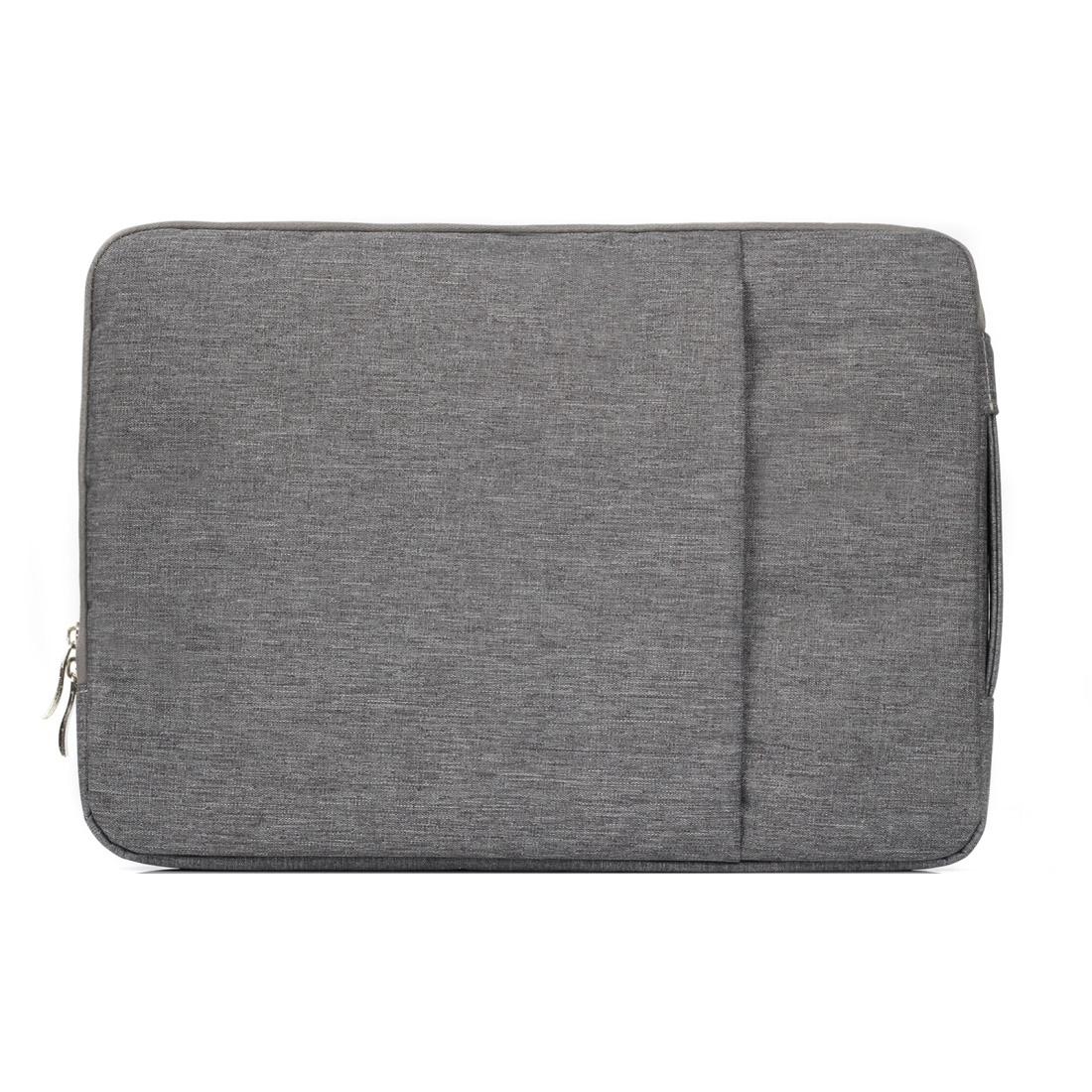 Universal Denim Laptop Case for 11.6 Notebooks - Portable and Stylish - Fits Macbook Air - 32.2x21.8x2cm - Grey 3
