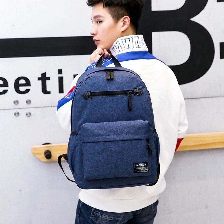 Outdoor Travel Usb Backpack - Compact & Durable - Grey 7