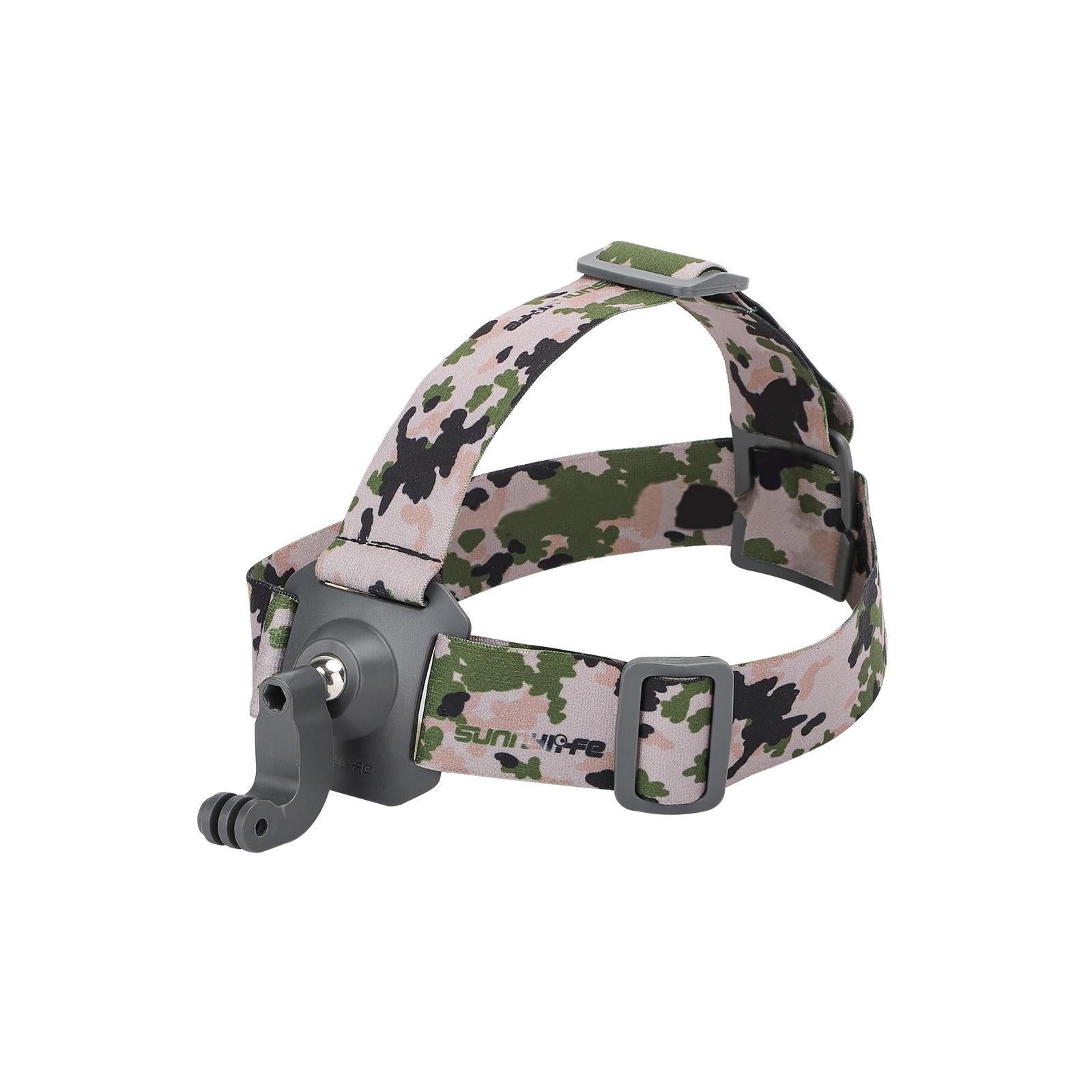 Adjustable 360 Degree Head Strap for Action Cameras - Grey 13