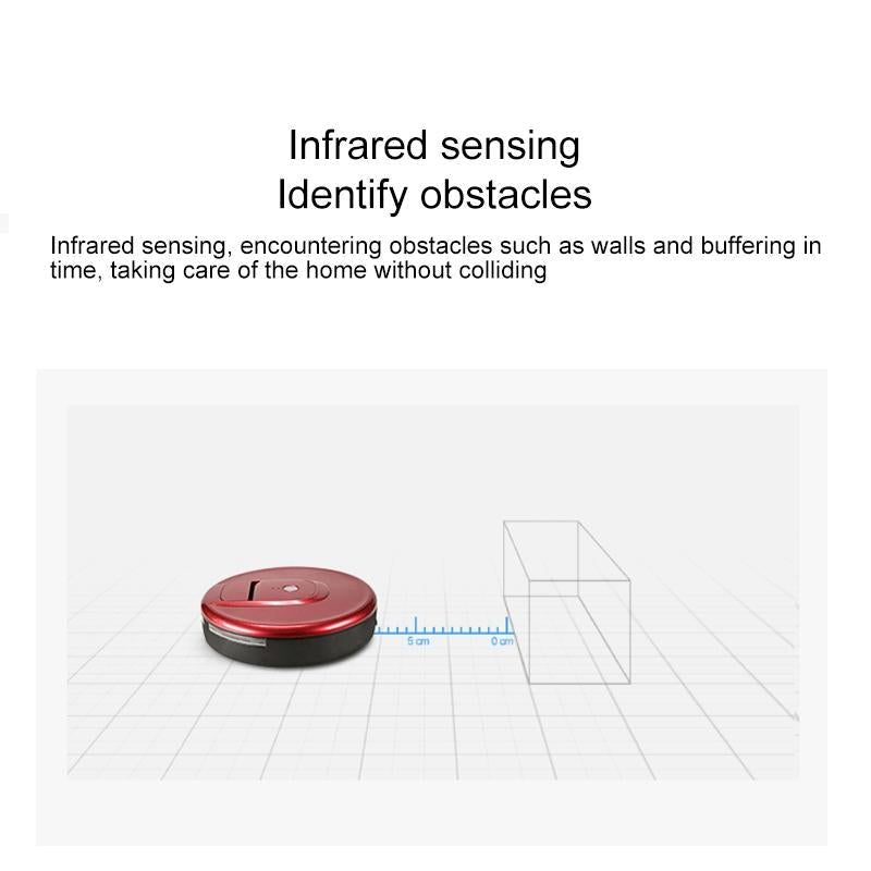 Smart Household Sweeping Robot - Efficient Cleaning - Grey 8