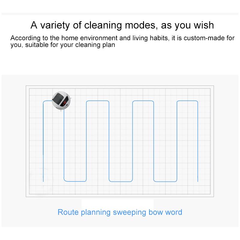 Smart Household Sweeping Robot - Efficient Cleaning - Grey 9