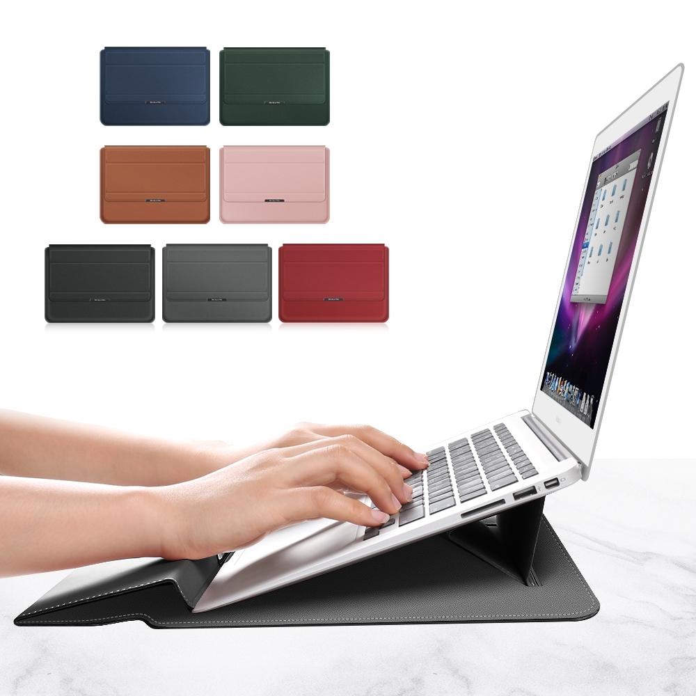 Waterproof 4-in-1 Laptop Holder with Wrist Protection - Fits 17 Inch - Grey