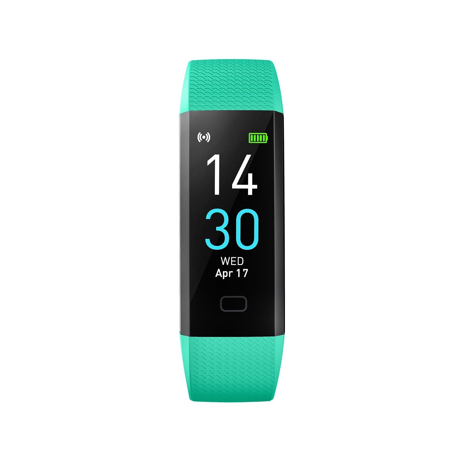 Waterproof Fitness Tracker Watch With Heart Rate Monitor - Green 15
