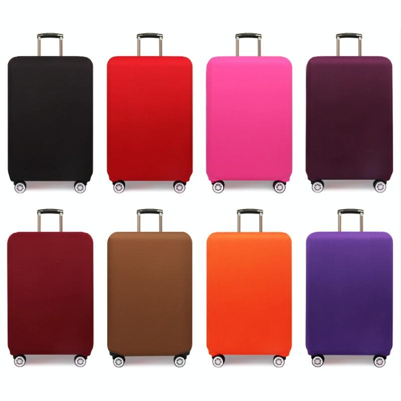 Stretch Luggage Dust-proof Cover - Durable & Protective - Size s - Orange Red 3