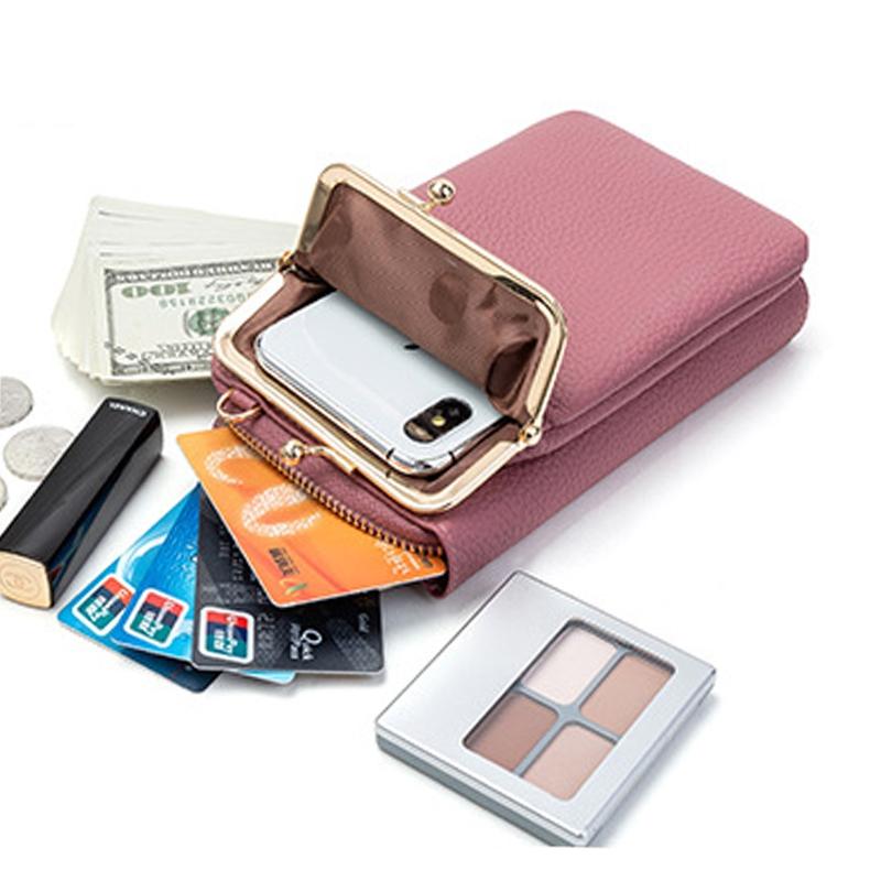 Stylish Pebbled Shoulder Bag For Women - Gray 6