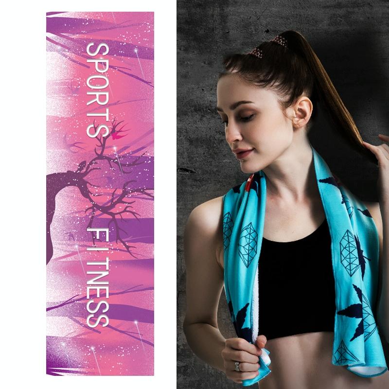 Quick Drying Cooling Towel For Outdoor Sports 100 X 30Cm - Basketball 15