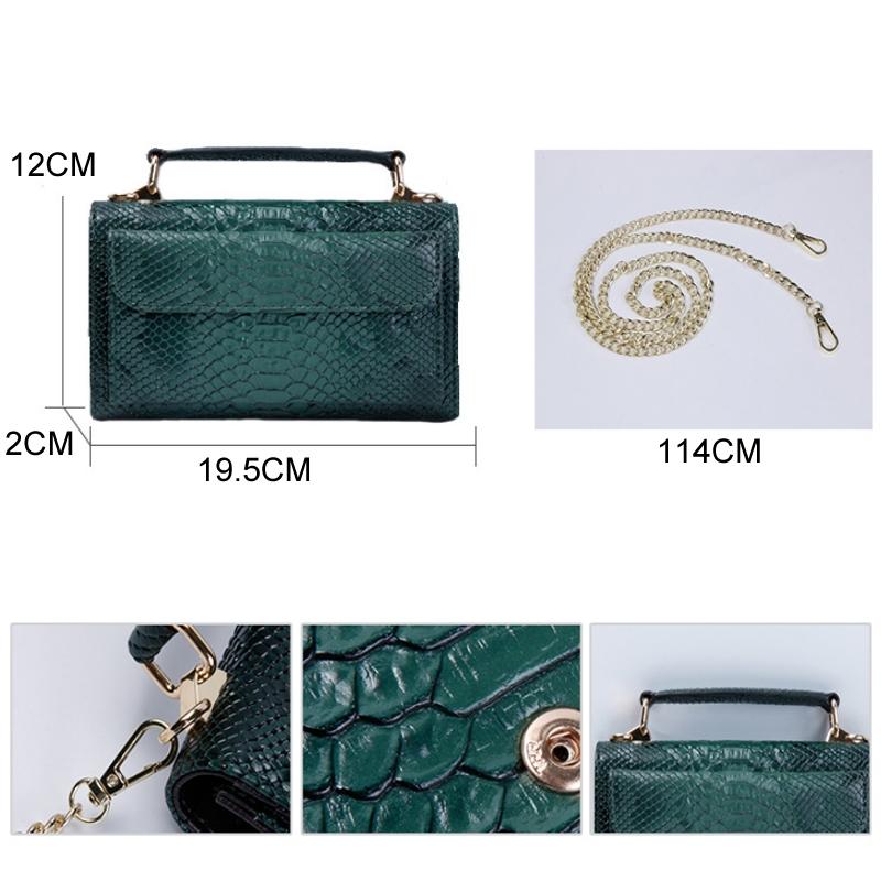 Versatile Lady Crossbody Wrist Bag - Multi-functional - Sequins Black 4
