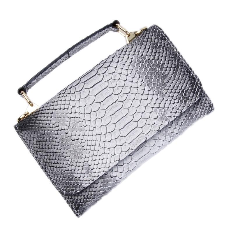 Versatile Lady Crossbody Wrist Bag - Multi-functional - Sequins Black 11