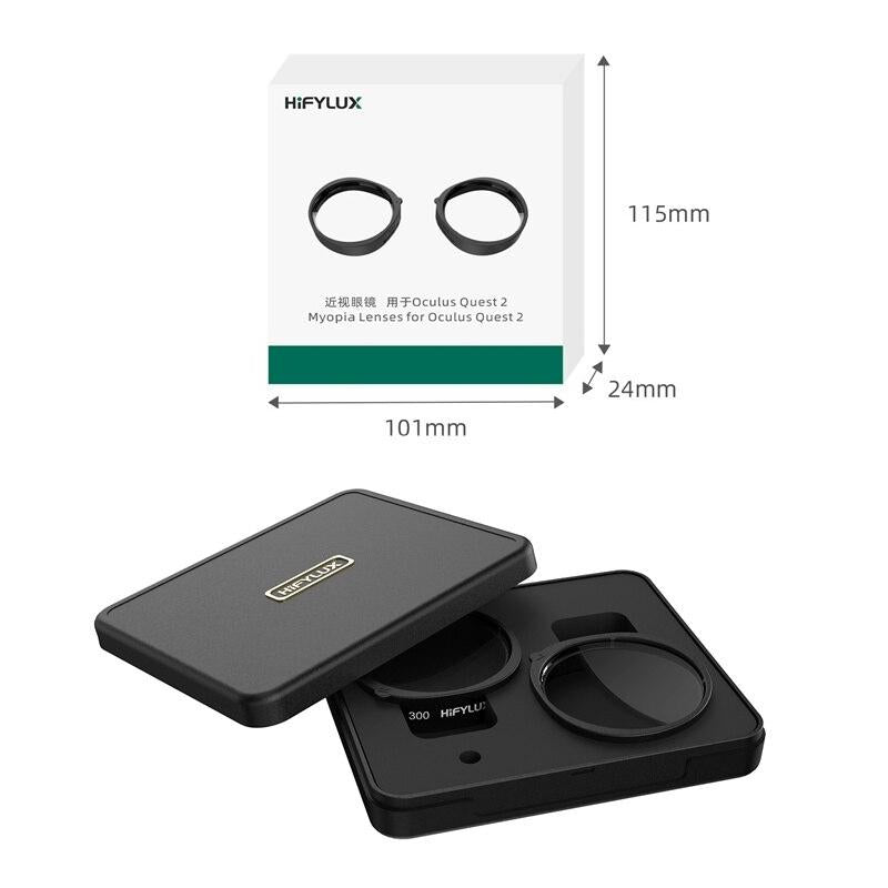 Oculus Quest 2 Myopia Lens Frame - Improved Fit - 600 Degrees 4