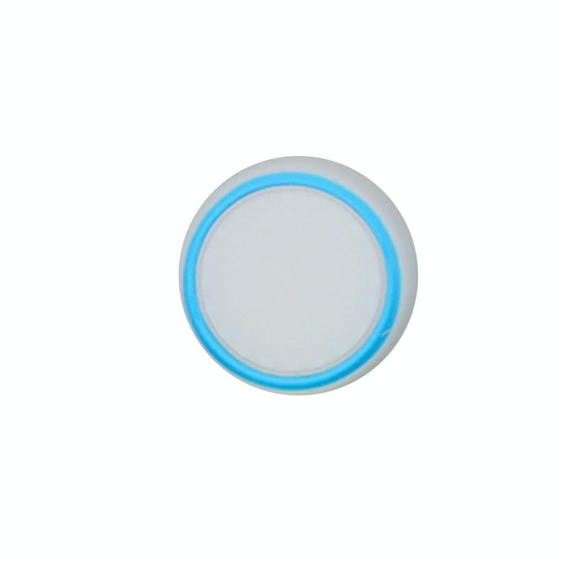 10-piece Luminous Gamepad Button Caps for Ps5 / Ps4 / Ps3 / Xbox one / 360 / Pro / Series x / s - Black White Circle 9