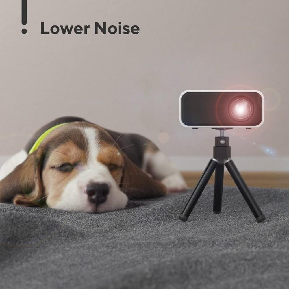 Portable Mini Projector For Home Use - Compatible With Mobile Devices - Black 5