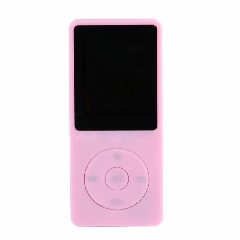 Portable Lcd Fm Radio Mp3 Mp4 Player 4Gb Memory Black - Light Blue 4Gb