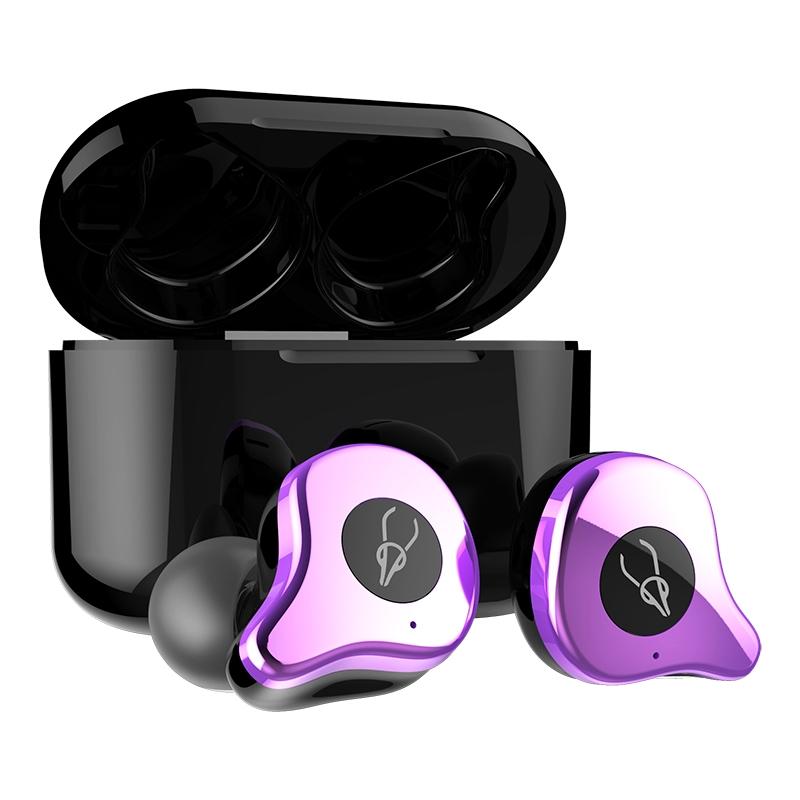 Wireless Bluetooth Earphones with Charging Box - Grey