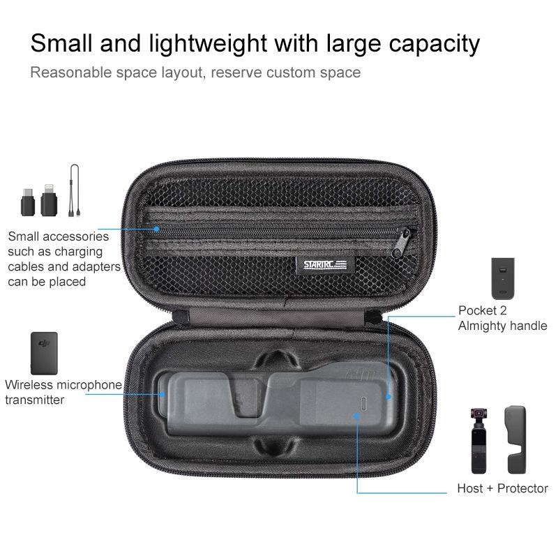 Compact Dacron Case for Dji Pocket / Pocket 2 4