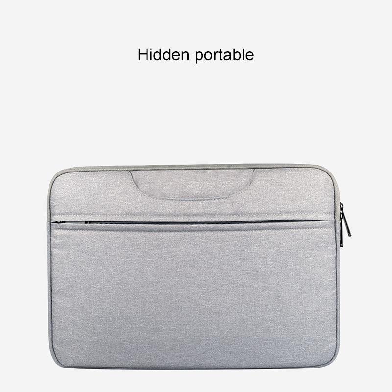 Lightweight Laptop Bag With Durable Zipper For Macbook Samsung Sony Dell Alienware Chuwi Asus Hp - Grey 13