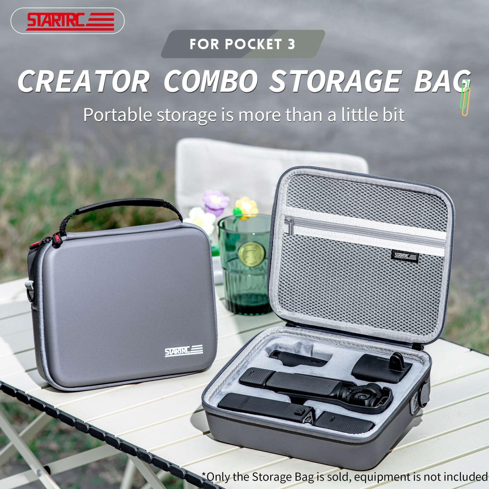 Compact Carrying Case for Dji Pocket 3 - Portable Pu Storage Box 3