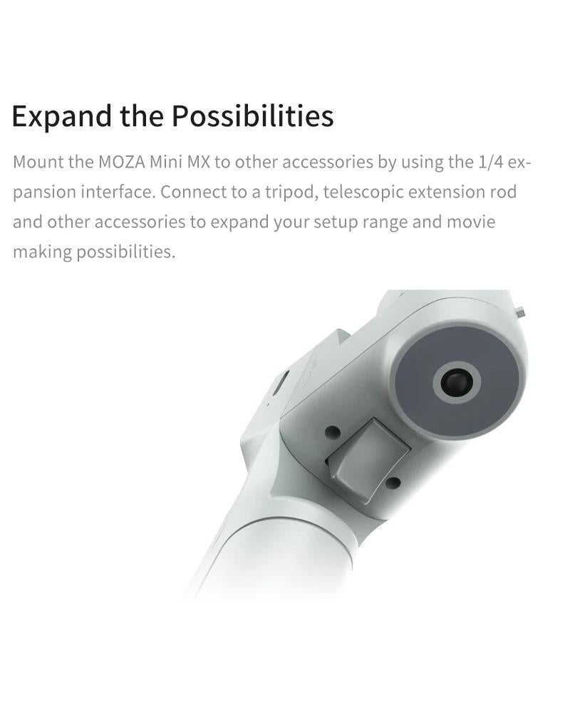 Foldable 3-axis Gimbal for Action Camera and Smartphone - Grey 10