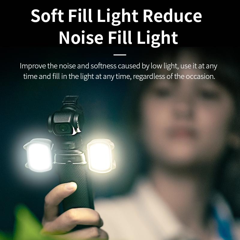 Magnetic Fill Light Kit For Dji Pocket Grey 3