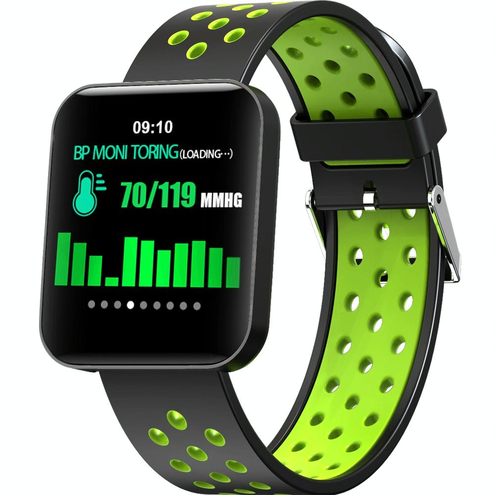 Waterproof Smart Bracelet With Tft Screen And Health Monitoring - Grey 3