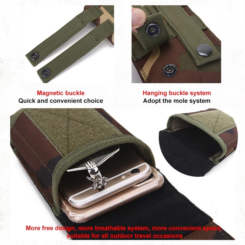 Water Resistant Outdoor Cell Phone Case 17Cm X 8.3Cm X 3.5Cm Stylish & Durable - Camouflage 7