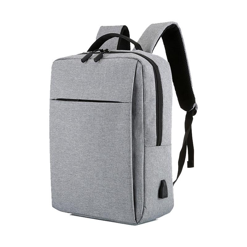 15.6 Laptop Backpack with Usb Charging - Waterproof Oxford Cloth Large Capacity - Grey 14