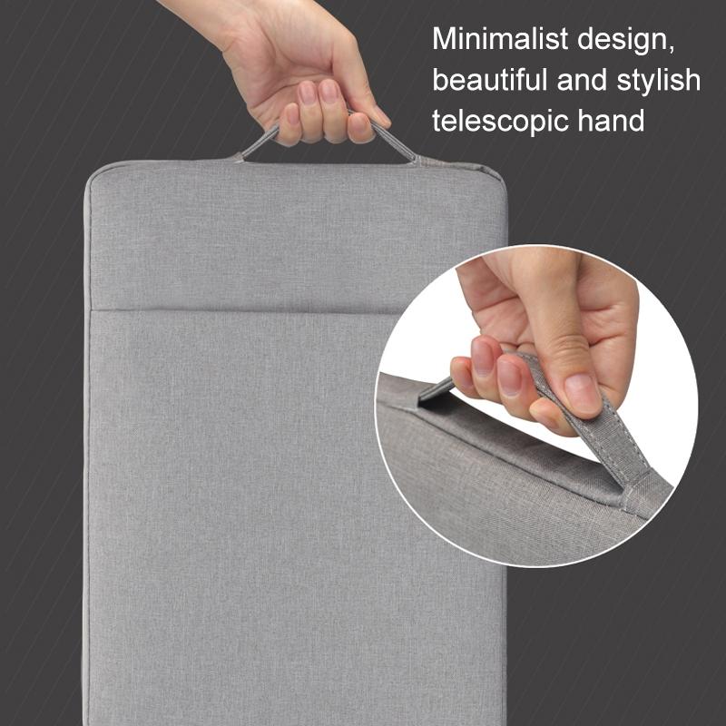 Denim Business Laptop Liner Bag for Tablets - Grey 4