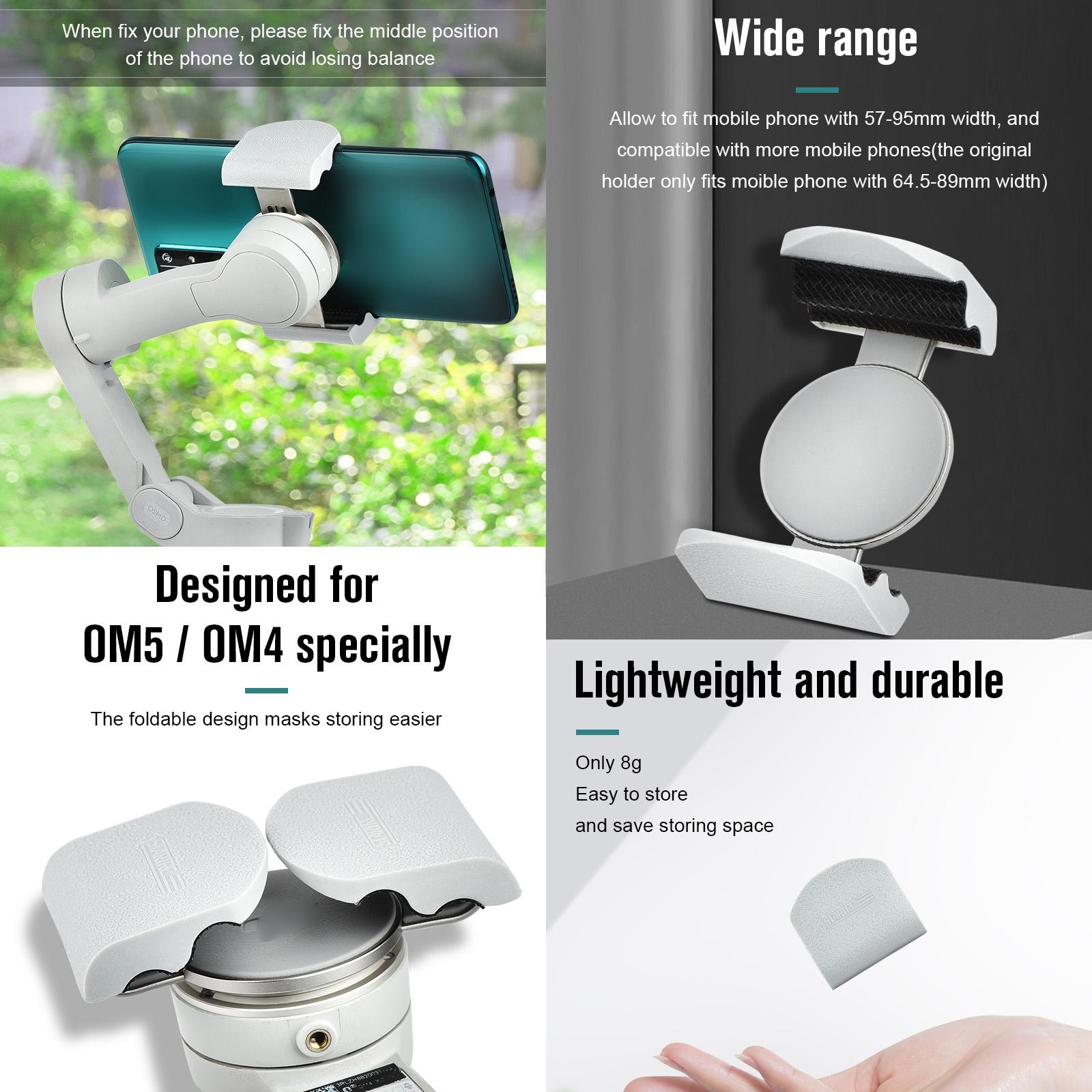 Om4 Handheld Gimbal Magnetic Buckle Expansion Bracket 5