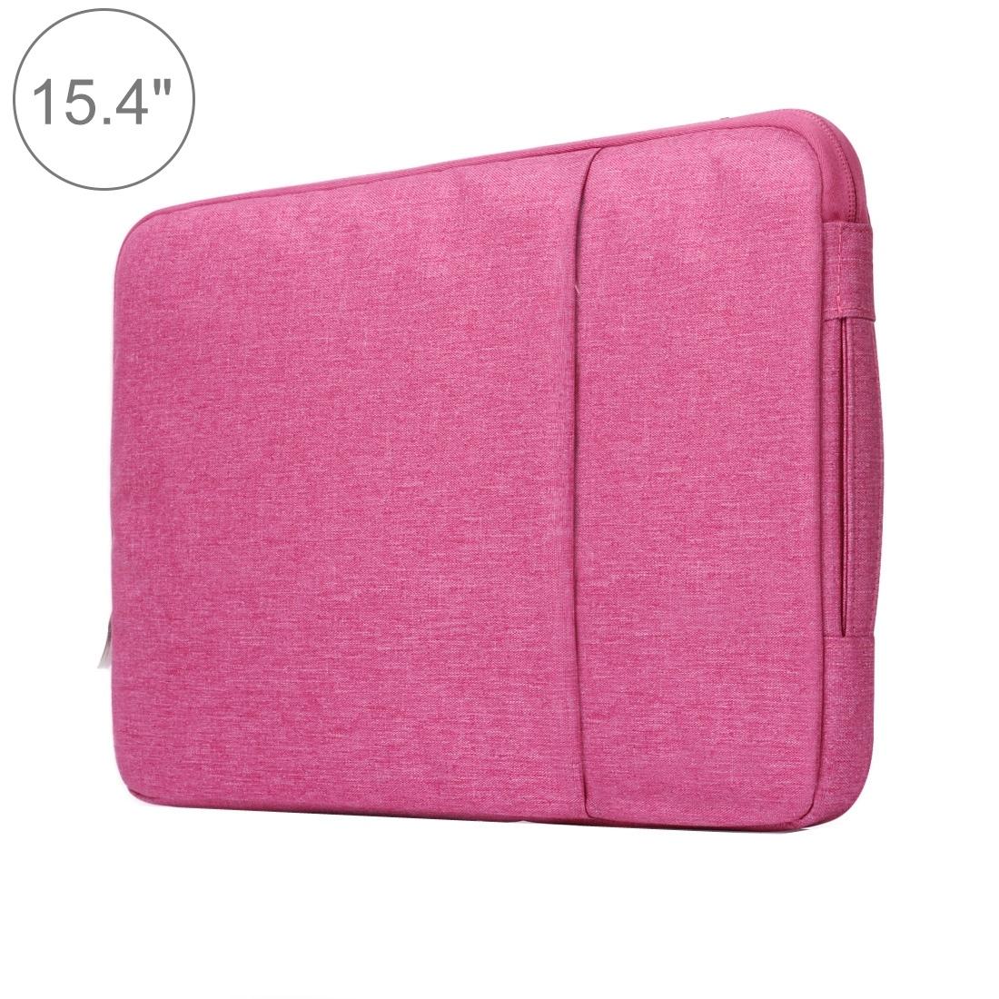 Universal Denim Laptop Bag for 15.4 Inch Notebooks - Fits Macbook Air / Pro - Portable & Stylish - 39.2x28.5x2cm - Grey 9