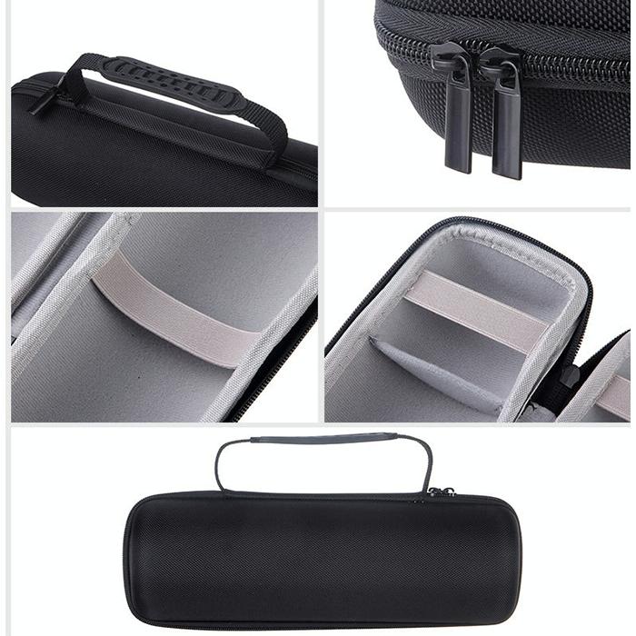 Portable Storage Bag & Silicone Cover for Jbl Charge 3 Speaker - Grey 6