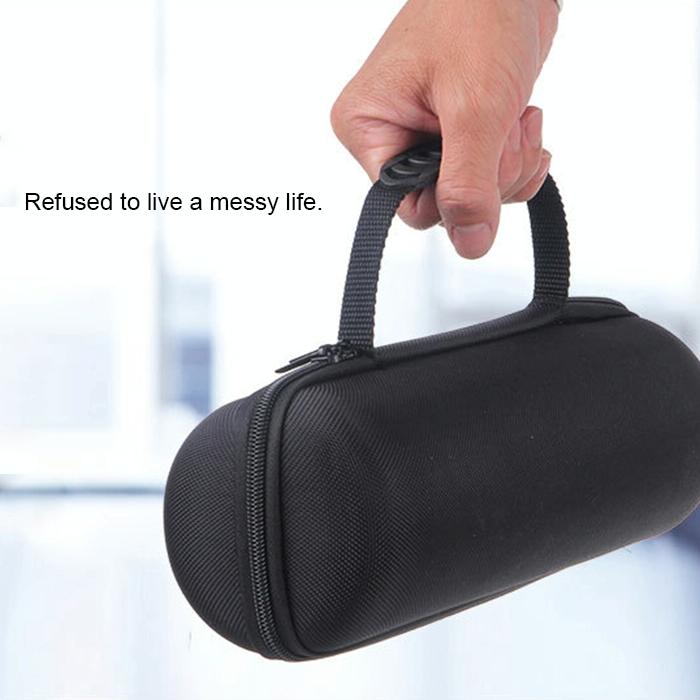 Portable Storage Bag & Silicone Cover for Jbl Charge 3 Speaker - Grey 8