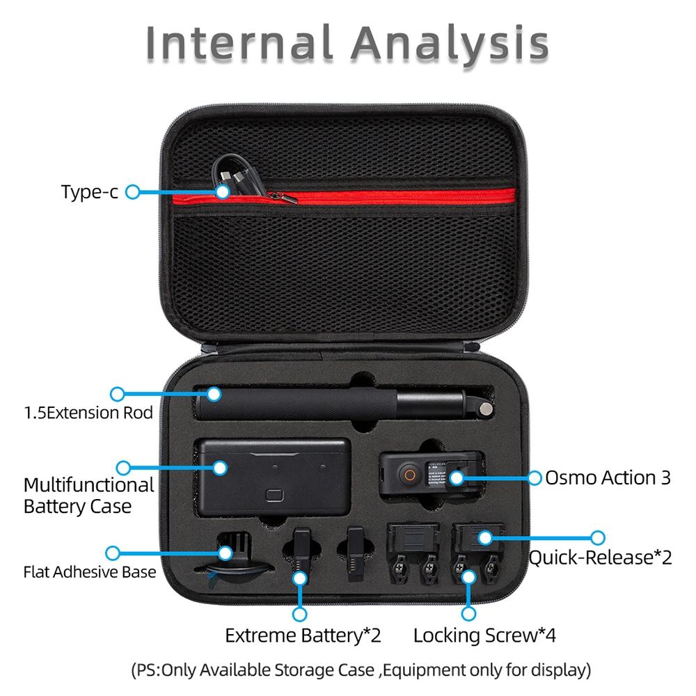 Dji Action Carrying Case - 3 Sizes Available 6