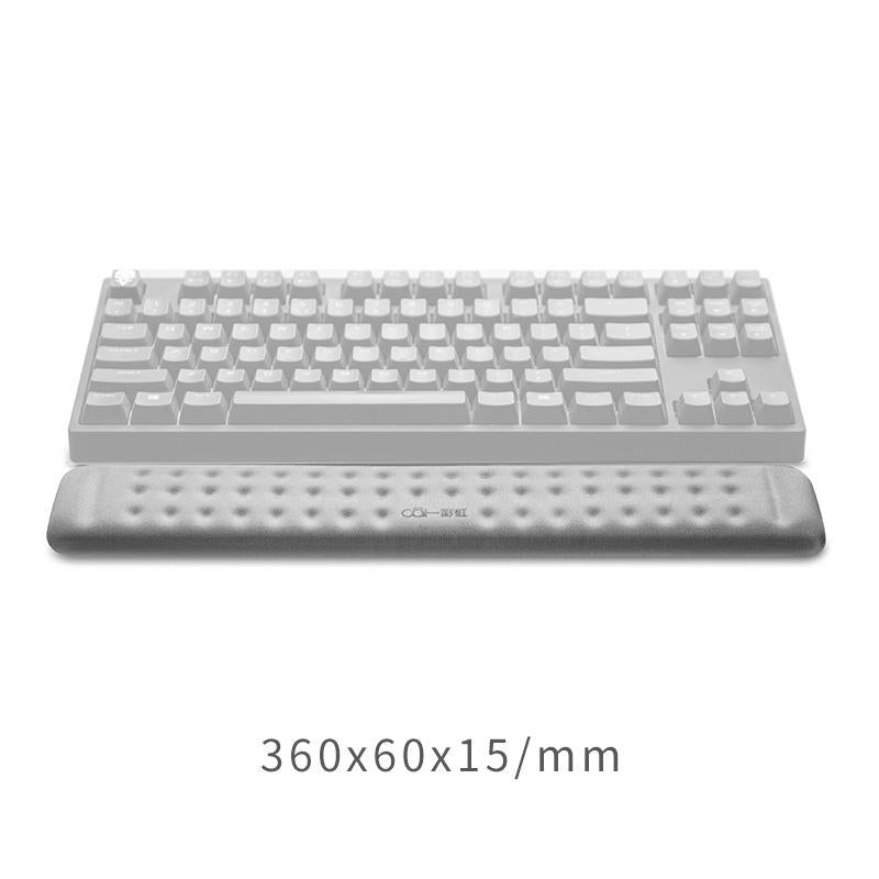 Memory Foam Keyboard Wrist Rest & Mouse Pad - Grey 3