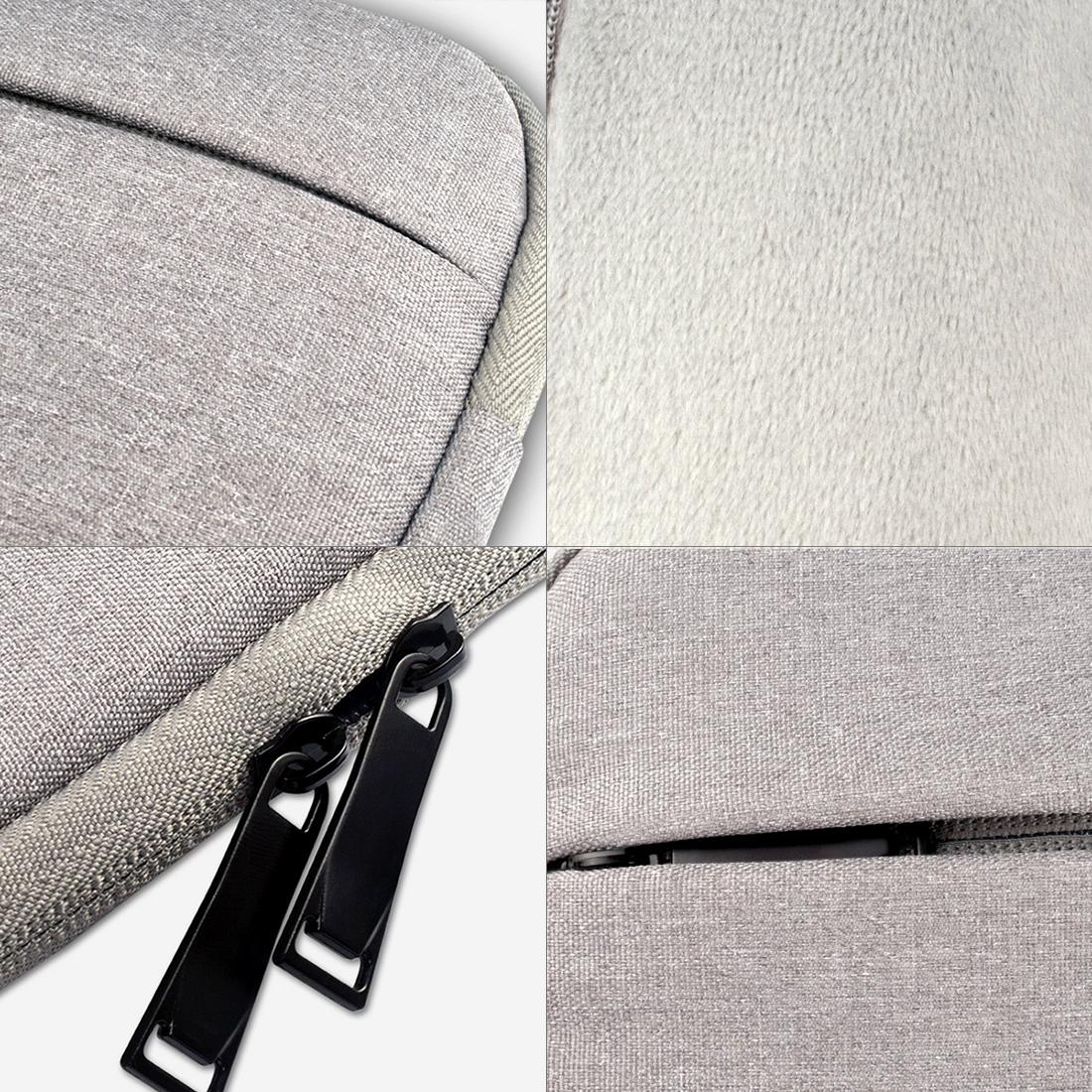 14 Laptop Tablet Bag with Multiple Pockets - Portable & Durable - Grey 9