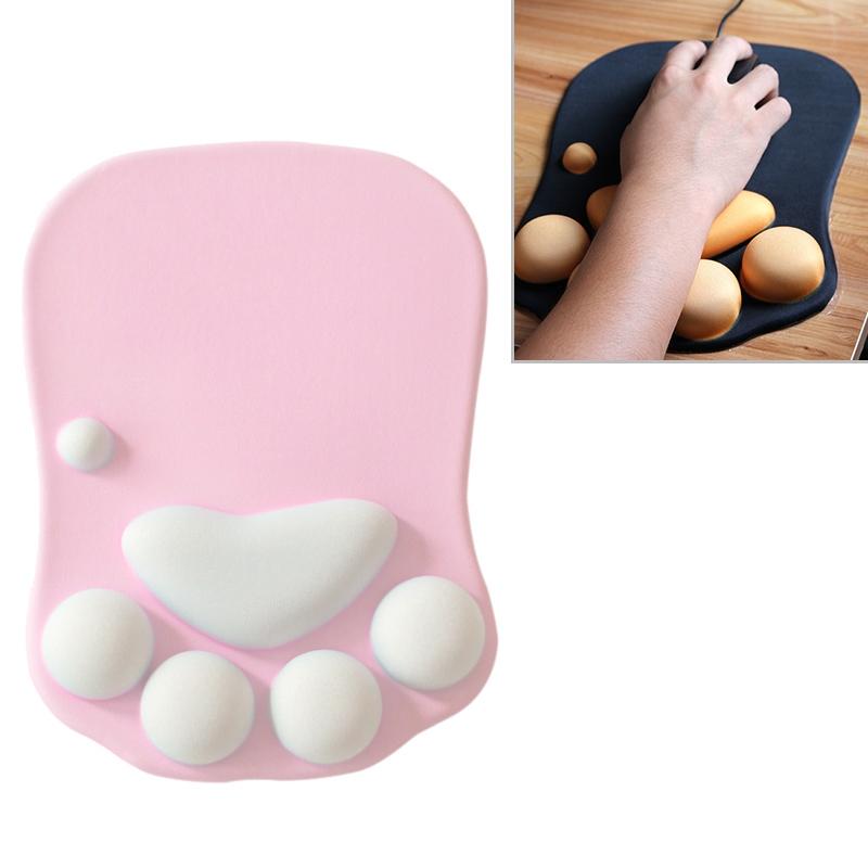 Soft Non Slip Cat Claw Mouse Pad - Grey 13