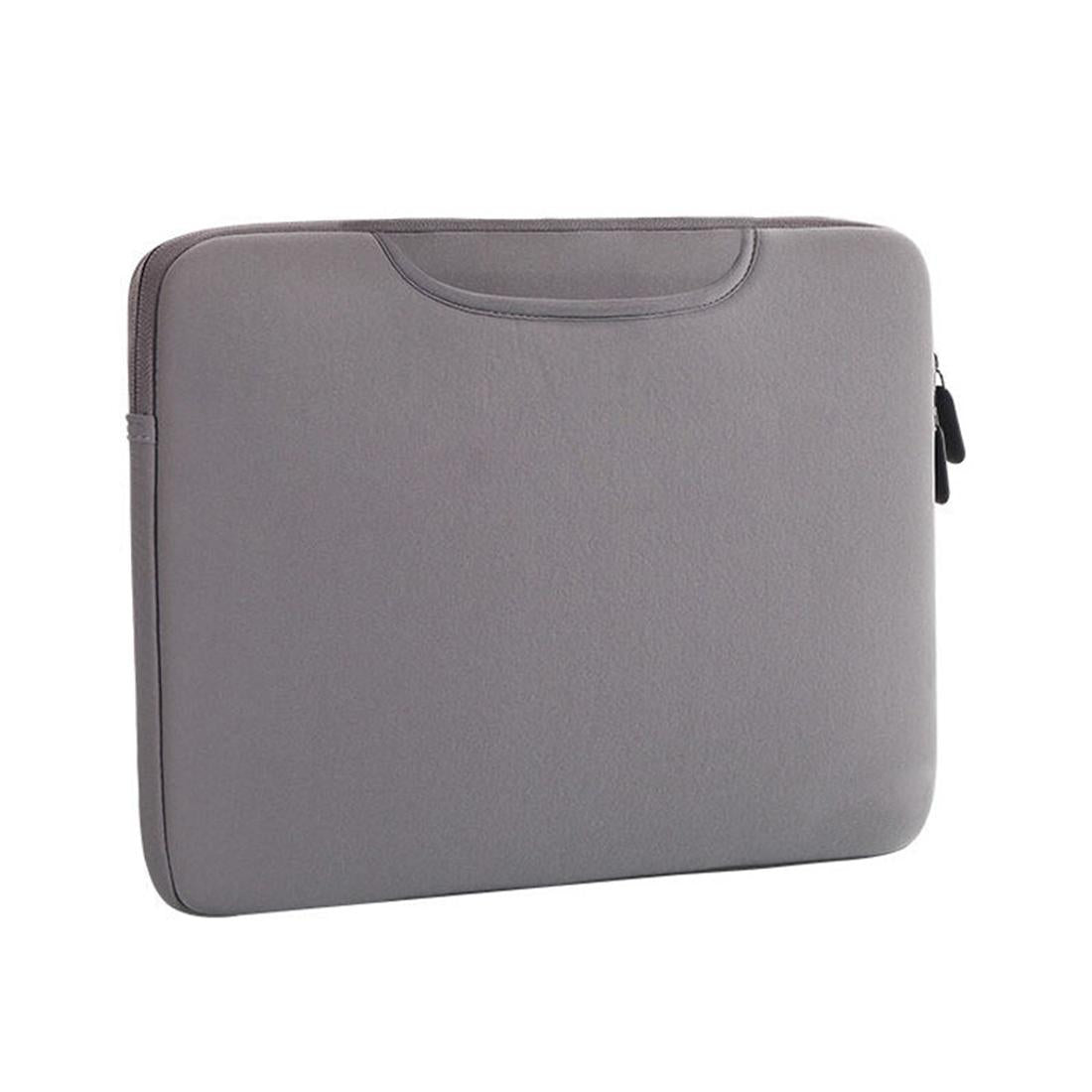 Portable Air Permeable Handheld Sleeve for Macbook Air / Pro and Laptops - 38x27.5x3.5cm 15.4 Inch - Grey 13