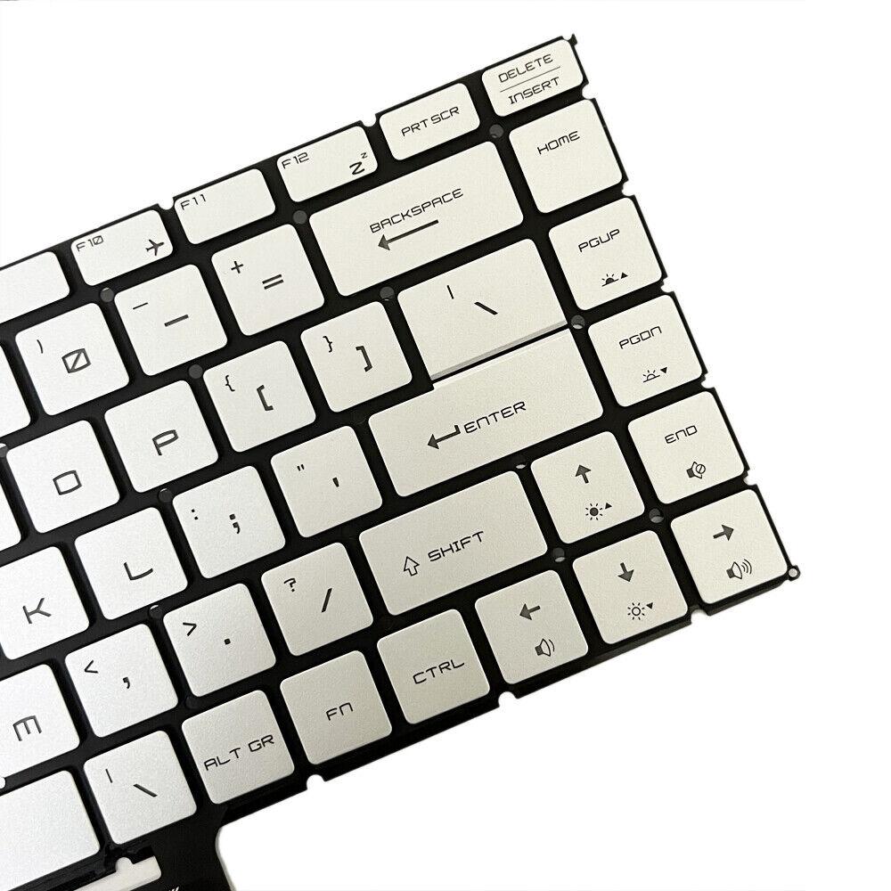 Backlit Laptop Keyboard for Msi Gs65 Series - us Version - Grey 10